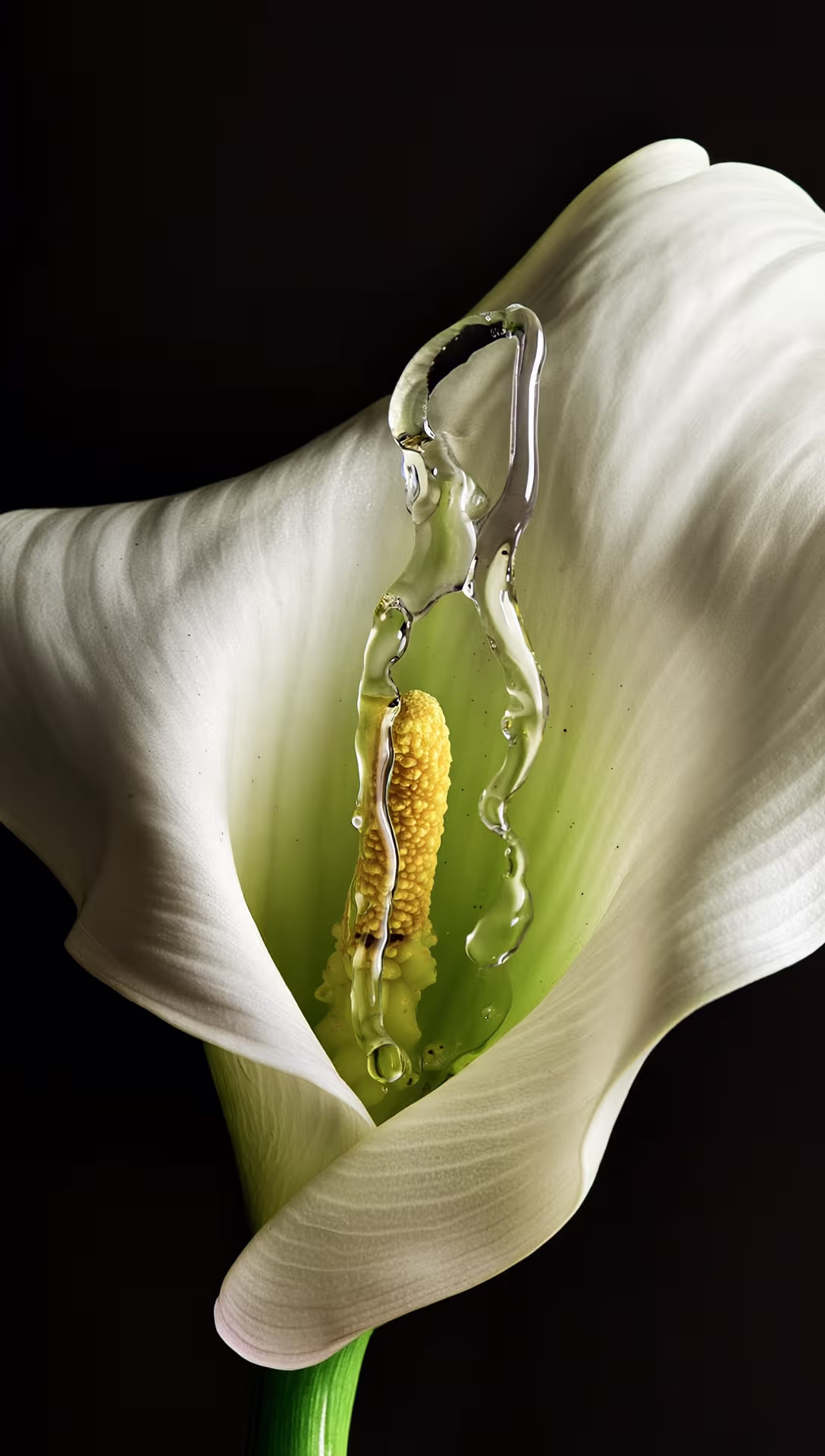 Creative content - White calla lily